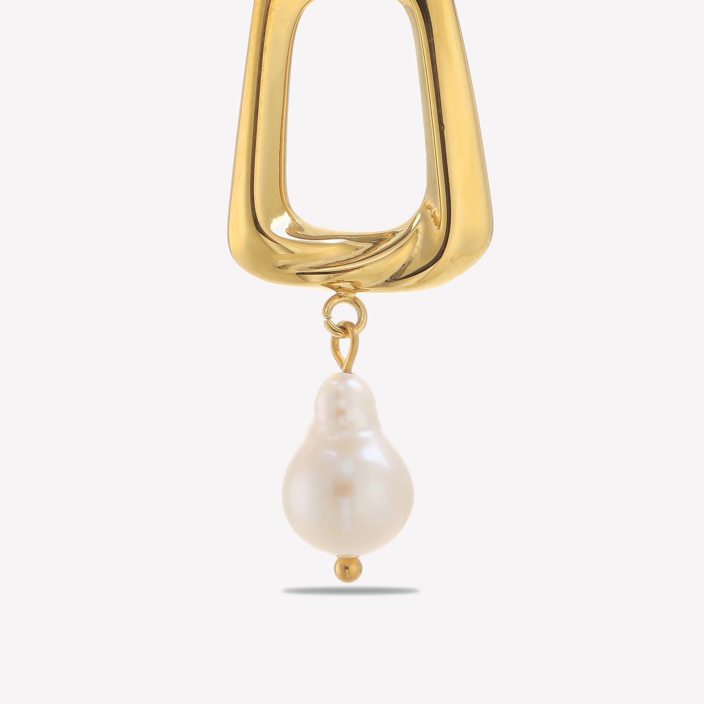 Tide Pearl Square Hoops