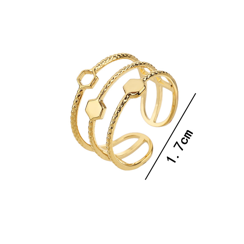 14K Gold/White Gold Plated Rings- Victorian Leaf Filigree Vintage Style Ring/Silver Rings, Gold Rings for Women