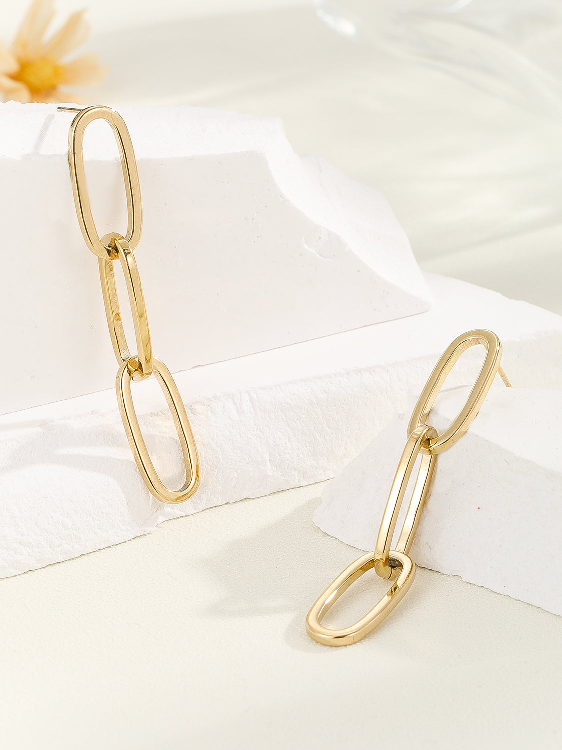 Linked Chain Earrings
