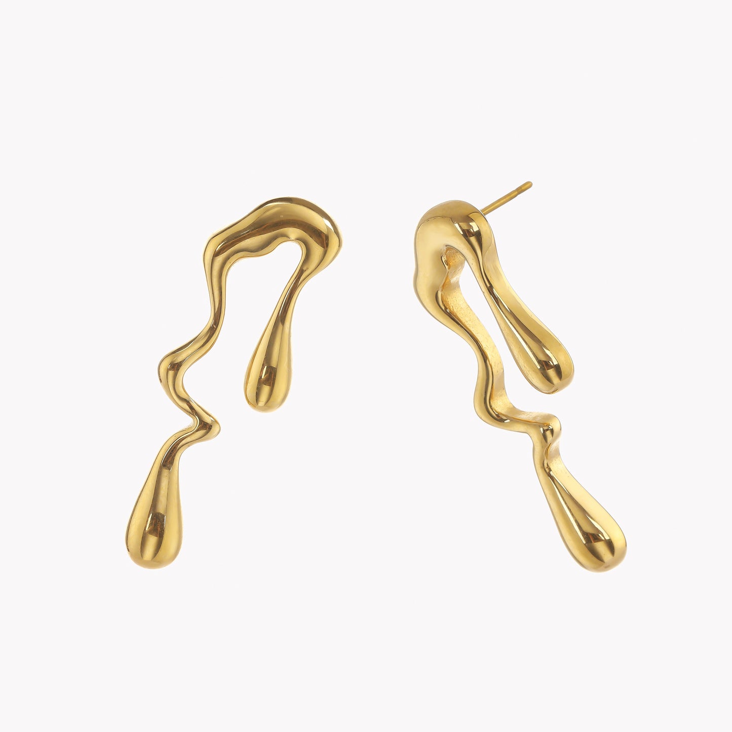 Eva&Elio Irregular Drop Earring