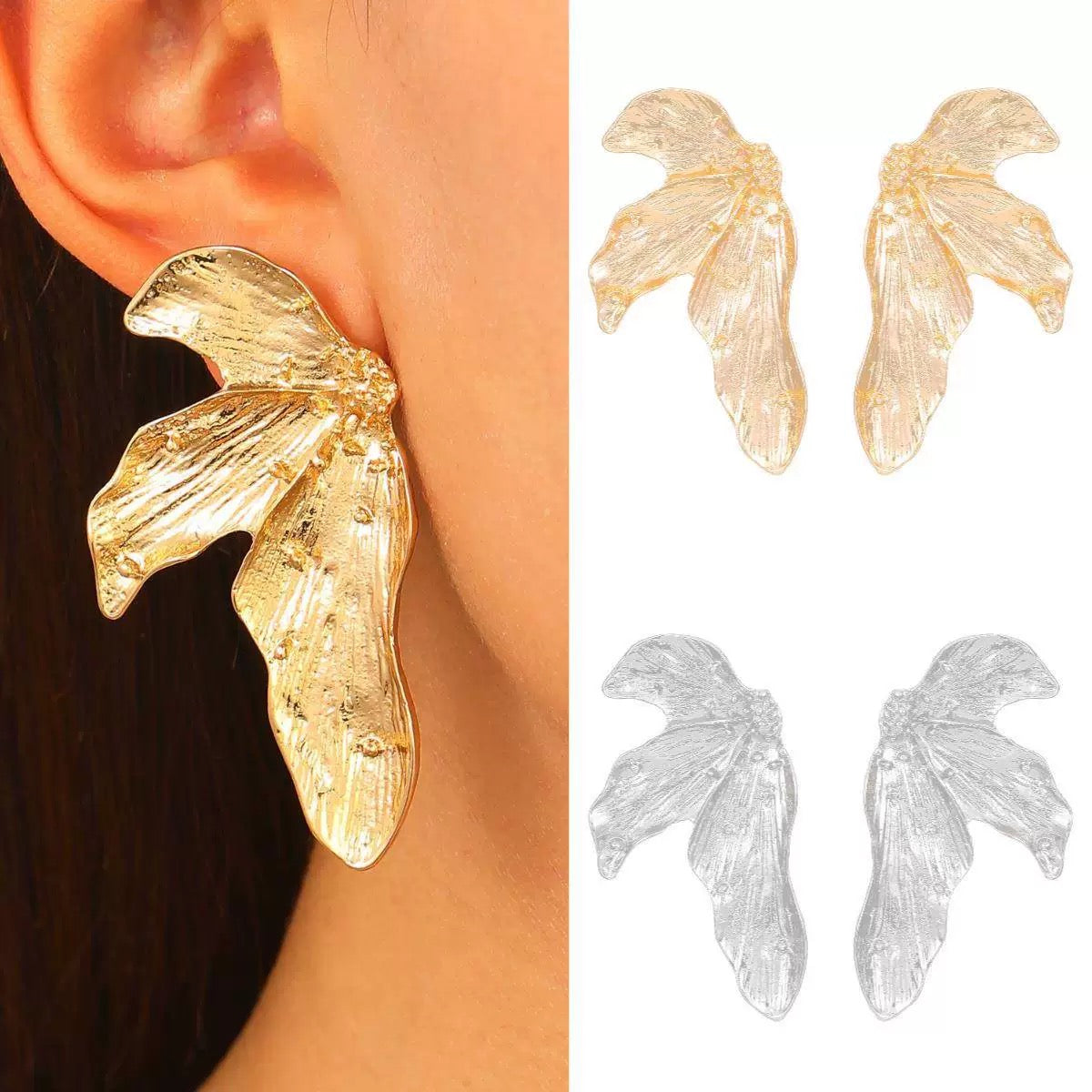 Leaf Dangle Earrings