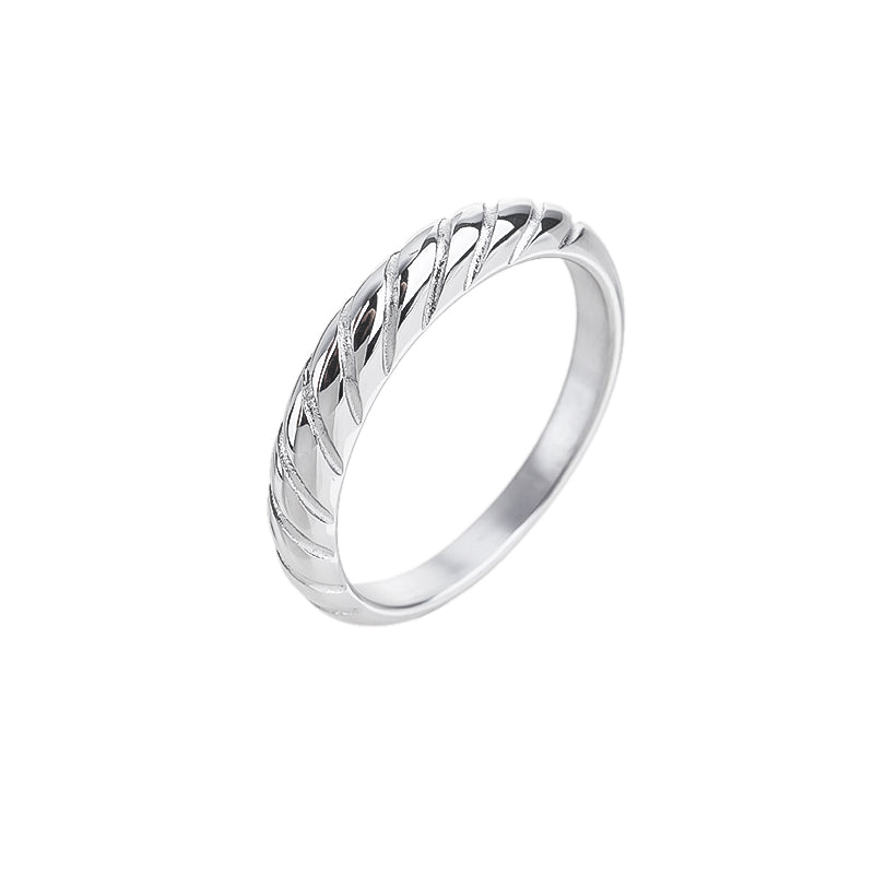 Stainless Steel Rings for Women Men Minimalist Fashion Dainty Plain Thin Knuckle Stacking Midi Thumb Rings Stack able Statement Band Rings Set Silver Gold Tone