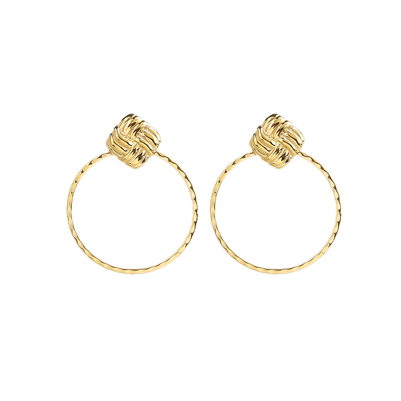 Gold  Hoop Earrings - Fashion Thin Big Hoops, Hypoallergenic,