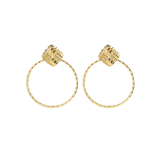 Gold  Hoop Earrings - Fashion Thin Big Hoops, Hypoallergenic,