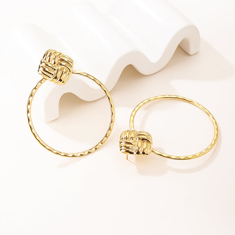 Gold  Hoop Earrings - Fashion Thin Big Hoops, Hypoallergenic,