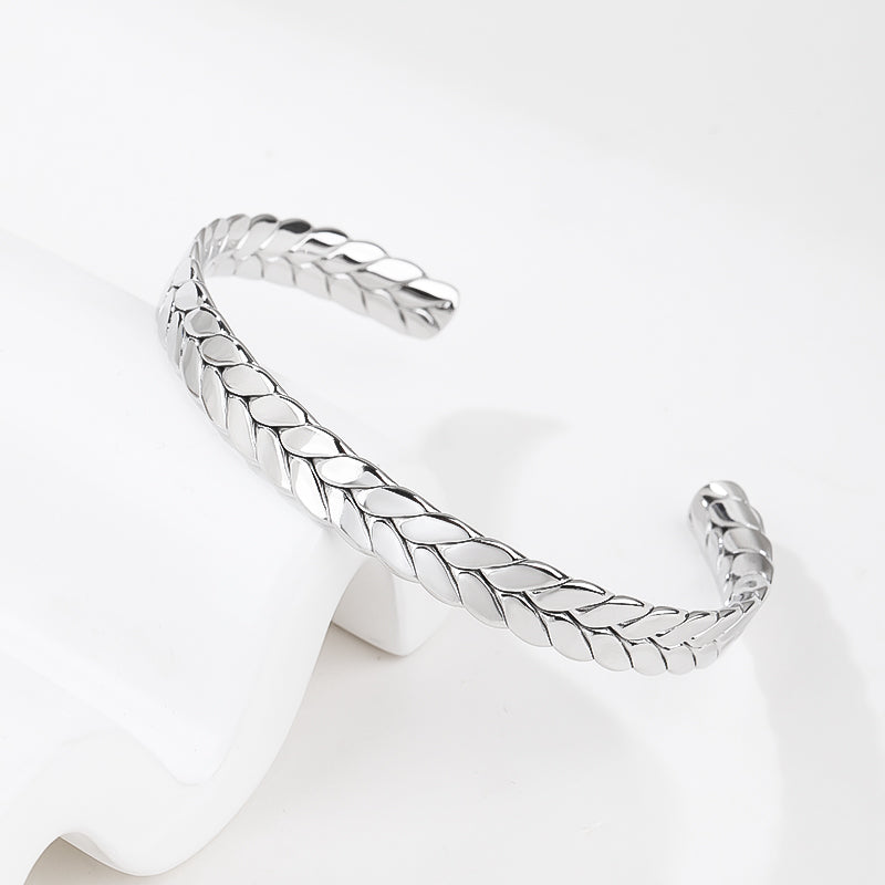 Bangle Bracelet for Women, Adjustable Bracelet Fashion Jewelry, Vacuum Plating