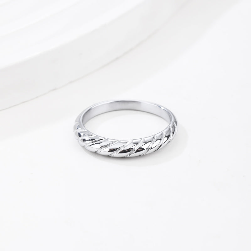 Stainless Steel Rings for Women Men Minimalist Fashion Dainty Plain Thin Knuckle Stacking Midi Thumb Rings Stack able Statement Band Rings Set Silver Gold Tone