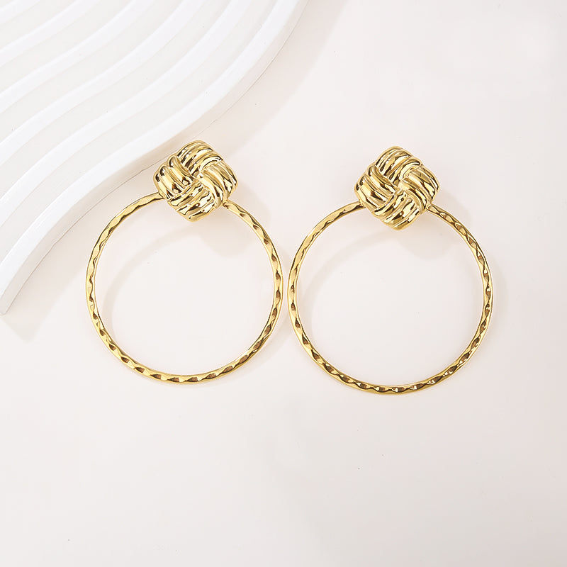 Gold  Hoop Earrings - Fashion Thin Big Hoops, Hypoallergenic,