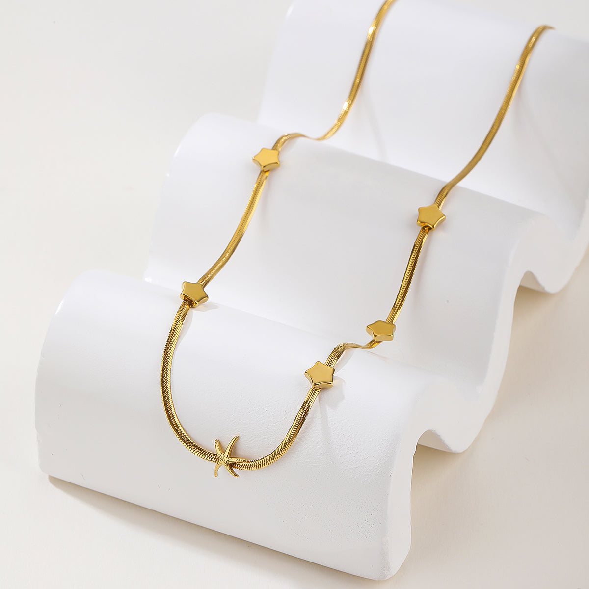 2026 Premium Polished Stainless Steel Jewelry Set Adapt to mid to high end e-commerce or offline stores