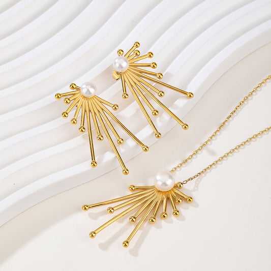 2026 Daily Wear Stainless Steel Jewelry Set Low consumer decision-making cost, suitable for commuters