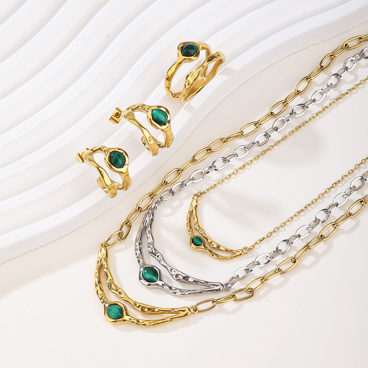 2026 Classic Series: Stainless Steel Jewelry Set