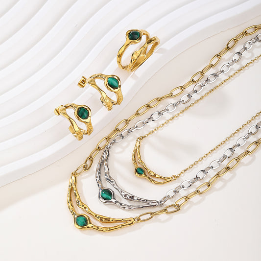 2026 Classic Series: Stainless Steel Jewelry Set