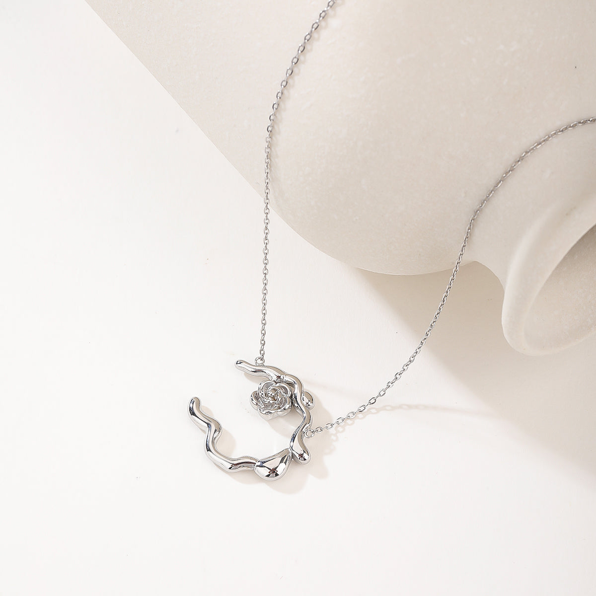 2026 Pearl Vibes - Stainless Steel Necklace & Earrings Set