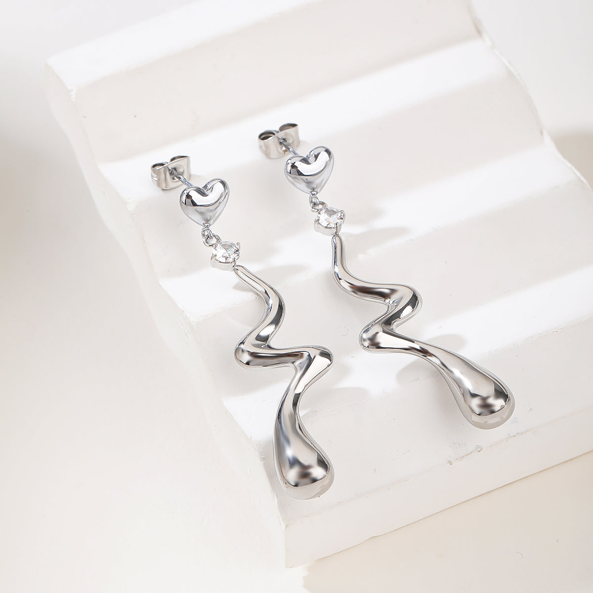 Imitation Cubic Zironia Diamond Teardrop Earrings Necklace Bracelet Jewelry Set For Bride Bridesmaids Bridal Wedding Party Jewelry