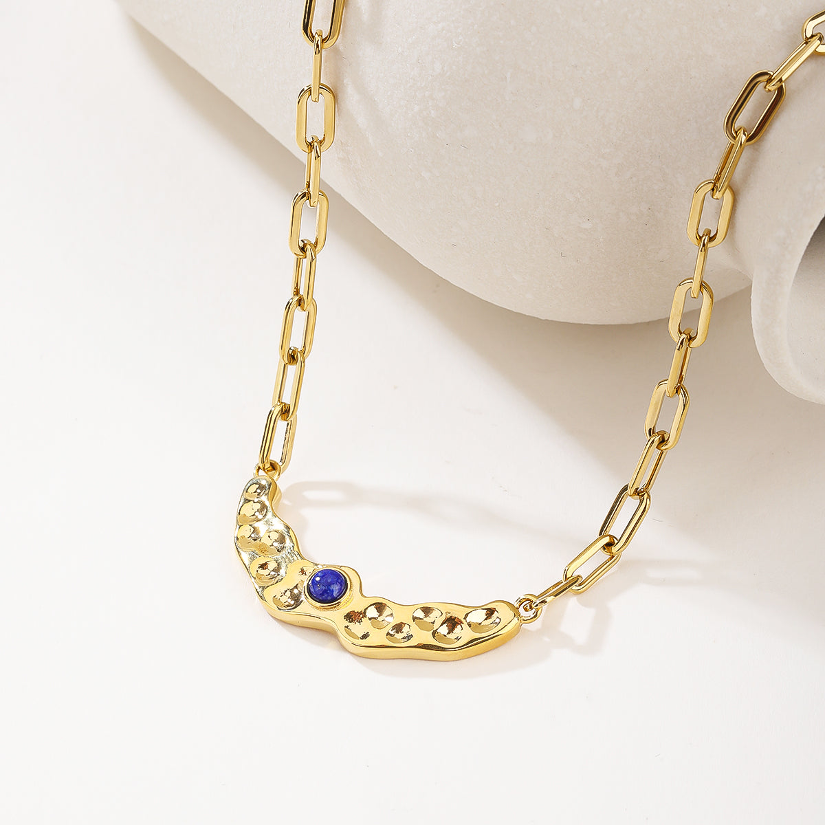 Boho layered Original design Retro style multi-layer beaded necklace Fashion women's gold-plated necklace