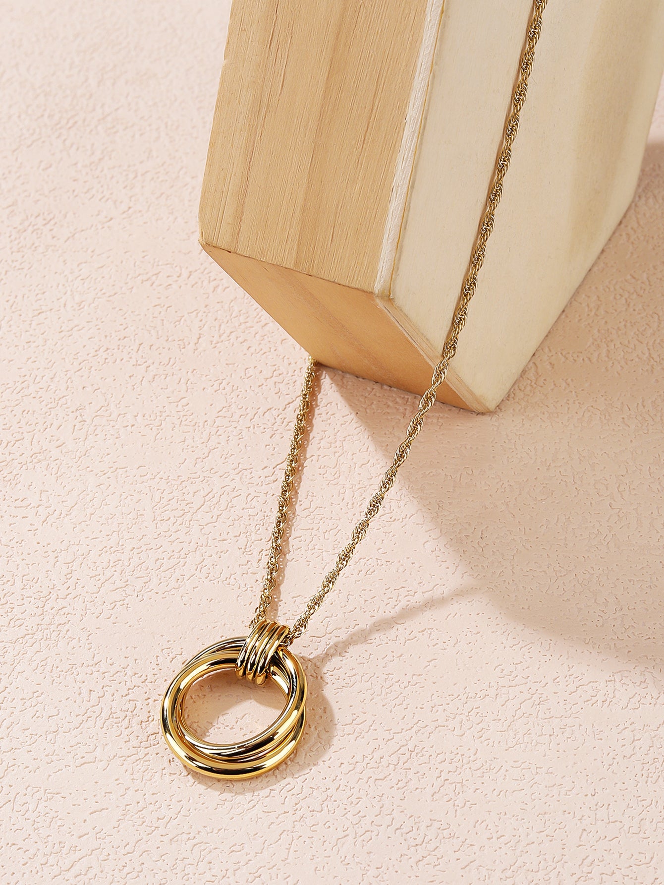 Wire Wrapped Pendant Necklace