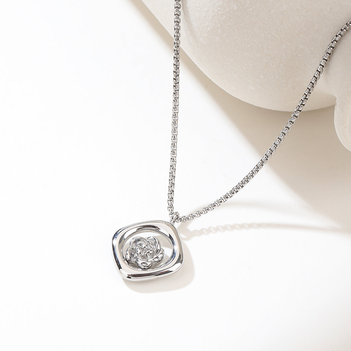 Gem Stone Gold Plated Silver Blue Sapphire and Diamond Pendant and Earrings Jewelry Set For Women