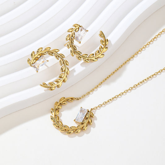 Moon Necklace 14k Solid Gold Crescent Moon Necklace Filigree Moonstone Pendant Jewelry Birthday Gifts For Women