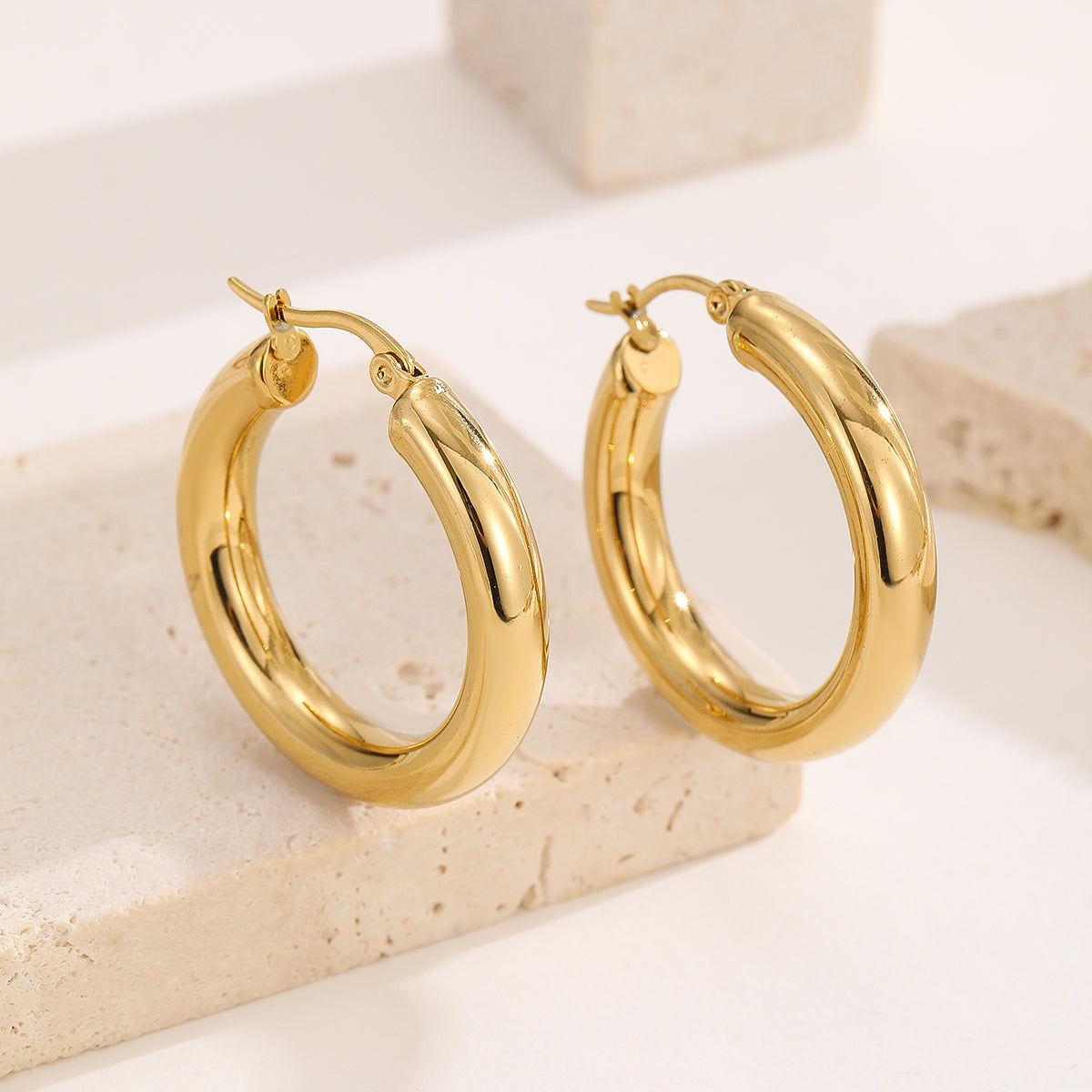 Big Size Hoops Earrings