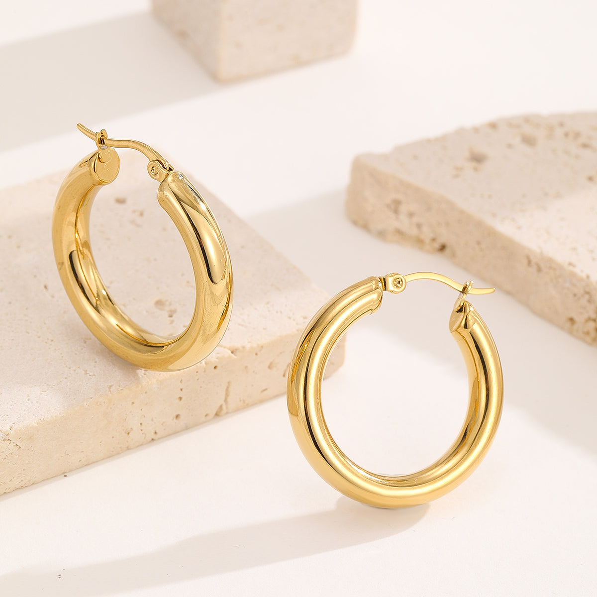 Big Size Hoops Earrings