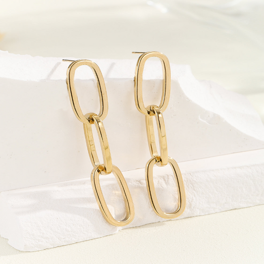 Linked Chain Earrings