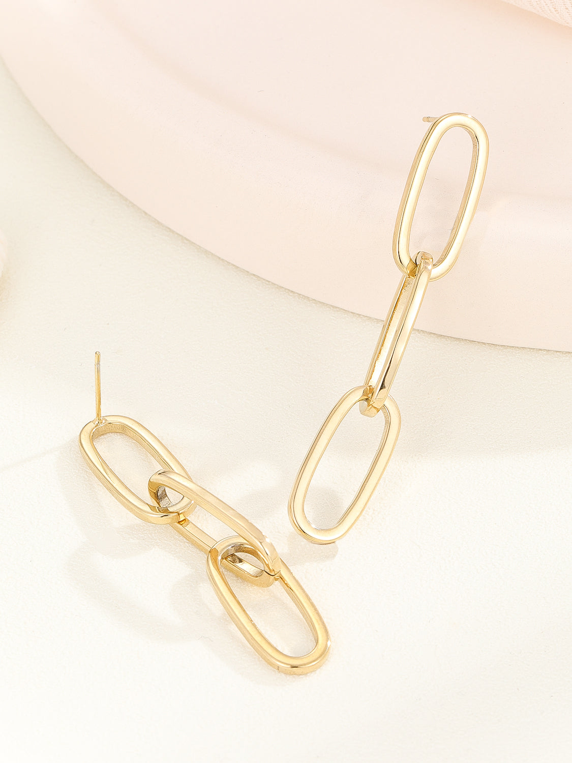 Linked Chain Earrings