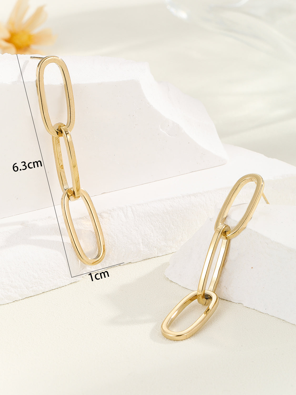Linked Chain Earrings