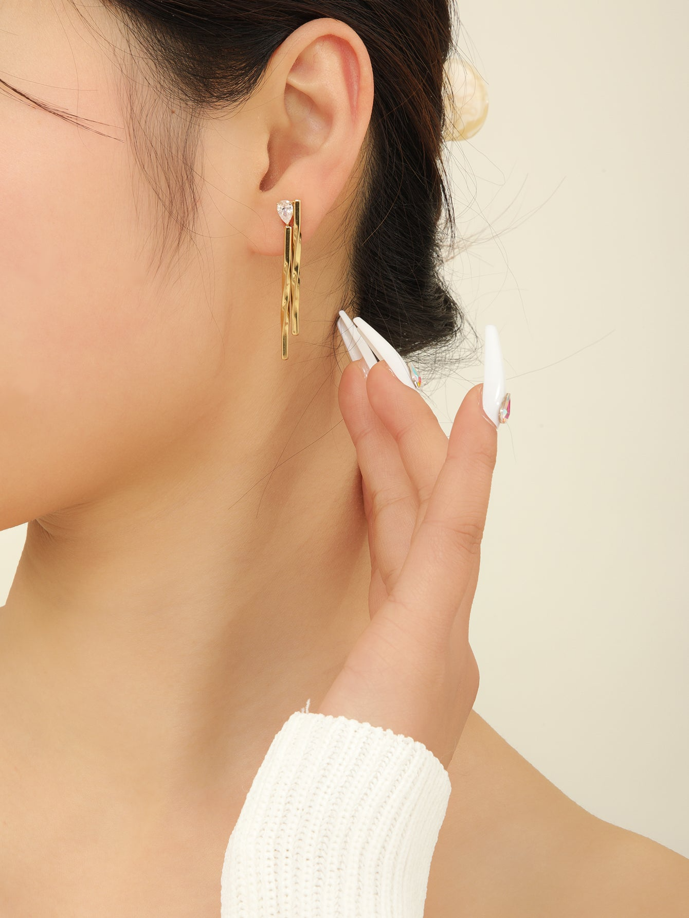 Golden Tassel Earrings