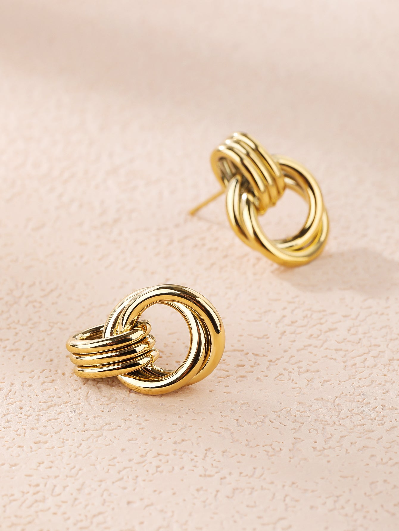 Twisted Stud Earrings